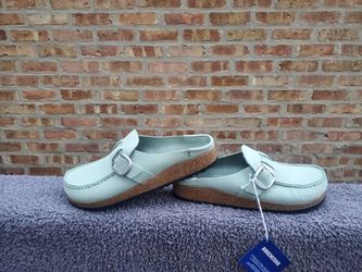 Birkenstock Buckley Clog Matcha Color 41 Women's US Size 10 Men 8 New 