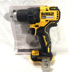 Brand New Dewalt 20 V Brushless Drill Driver. Retails for $139 for tool only.
