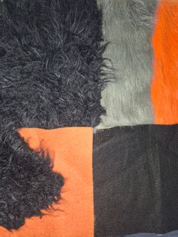 Felt/ Fur Different Colors Lot Of 6 Some Used/ Most New