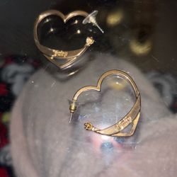 Juicy Couture Gold Earrings