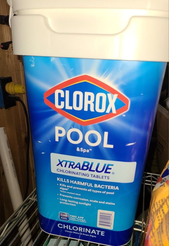 35 Lbs Clorox Xtra Blue Chlorinating Tablets
