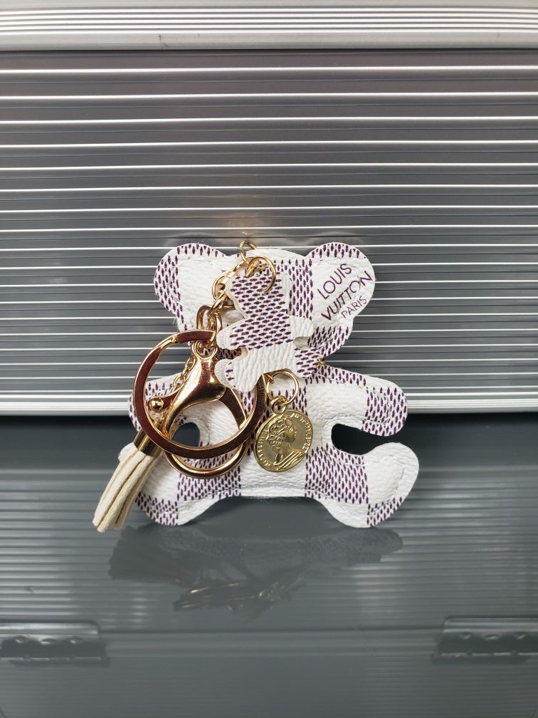 Designer Fashion Bear Bag Charm / Keychain