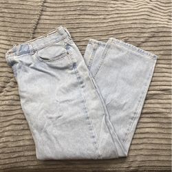 George Baggy Light Blue Jeans