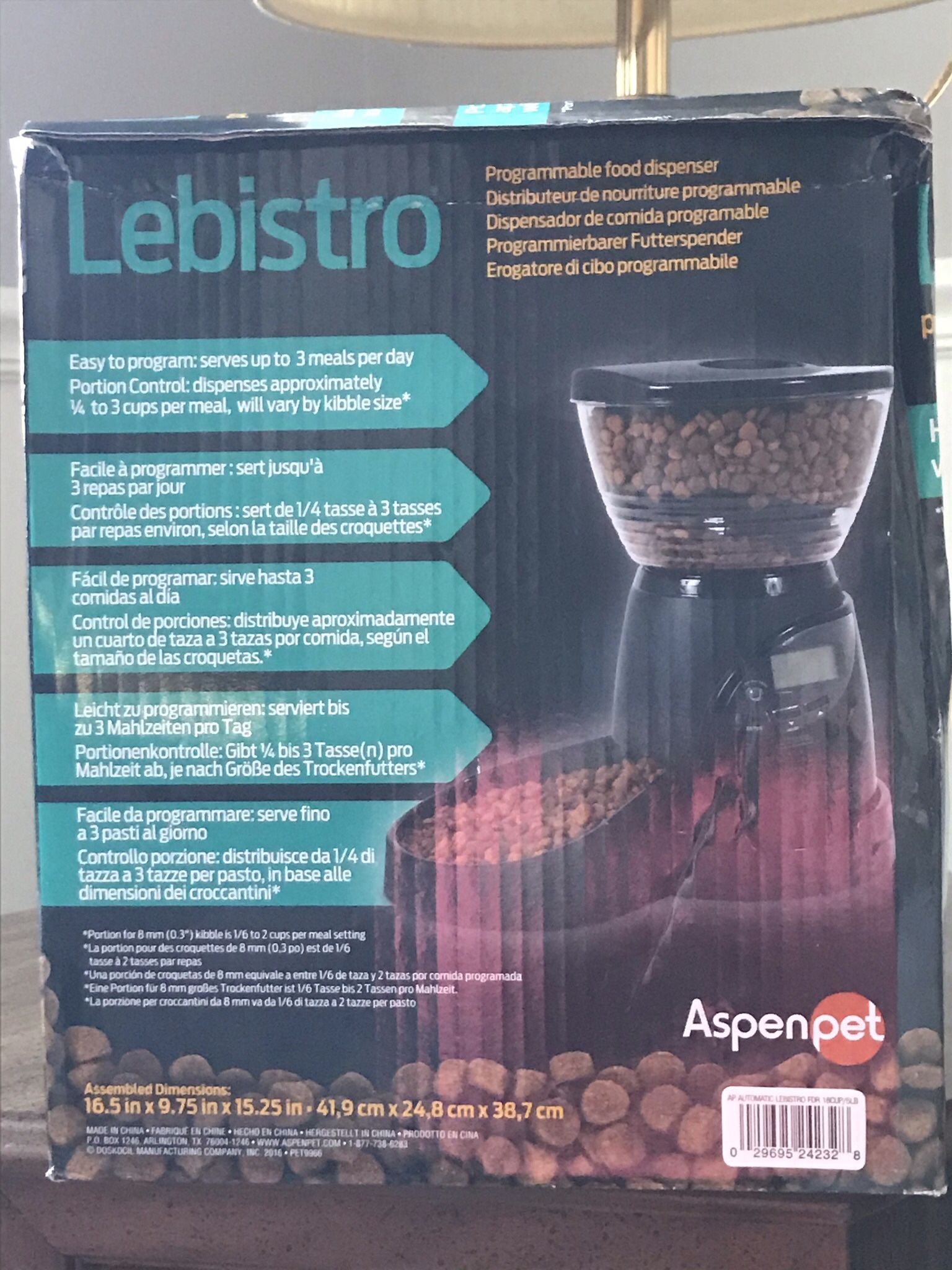 Aspen Pet Programmable Food Dispenser