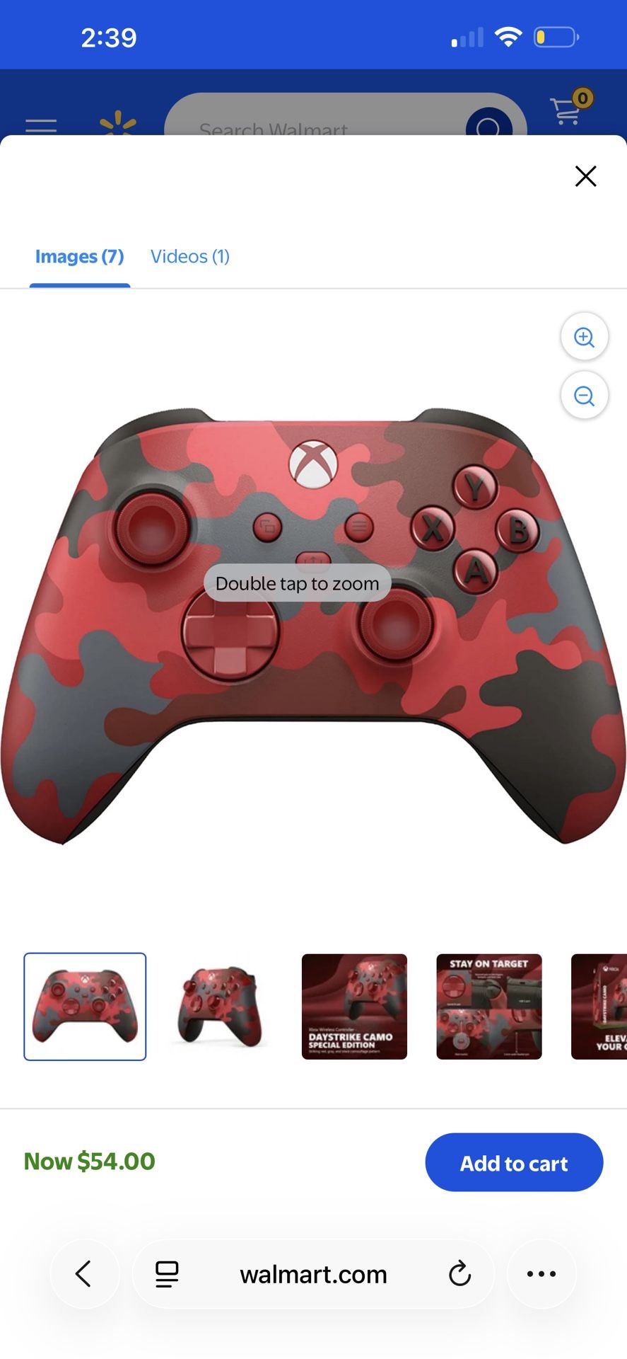 Microsoft Xbox Wireless Controller - Daystrike Camo – for Xbox Series X|S, Xbox One, PCs, and Cloud-Enabled Devices
