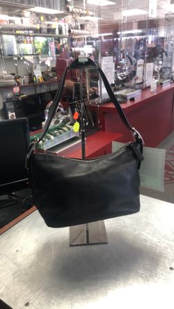 1003 Coach D23-9883 Black Leather Hobo Bag Purse W/ Wallet  576885