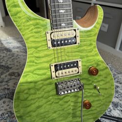 PRS SE Custom 24 Eriza Verde Quilt Electric Guitar