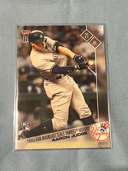 2017 Topps Now Aaron Judge #379 RC New York Yankees Print Run 4215