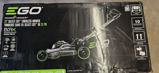 EGO POWER+ 21" Select Cut Self-Propelled Mower LM2134SP-2 — 56V, 6.0Ah Battery + 550W Charger + 2 Spare Blades — NEW, Never Used