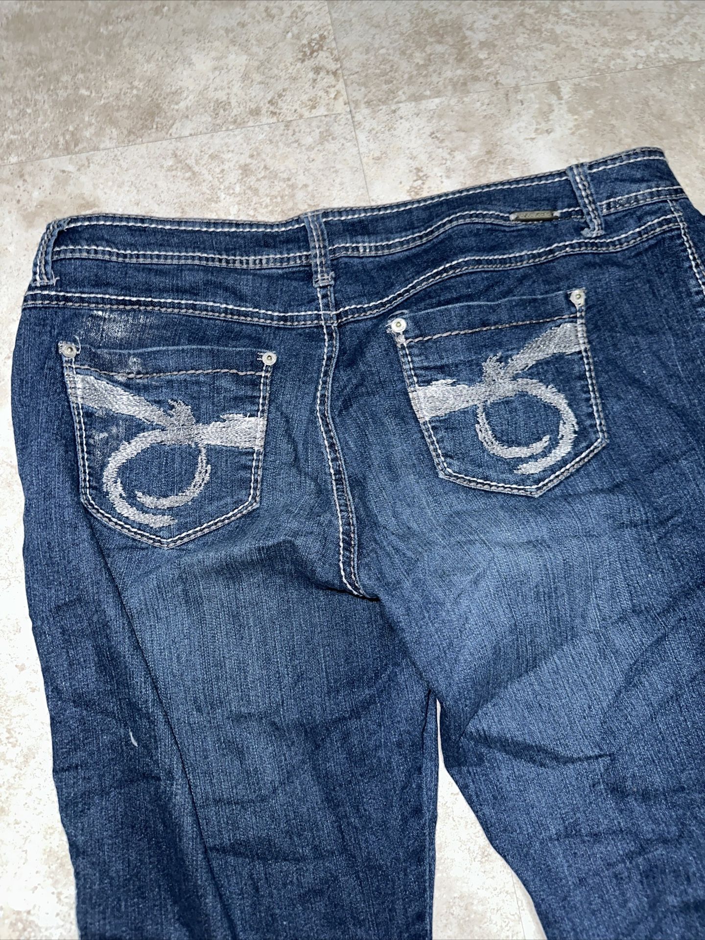 Tyte American Standard Dark Blue Jeans Size 15 R/N #88083
