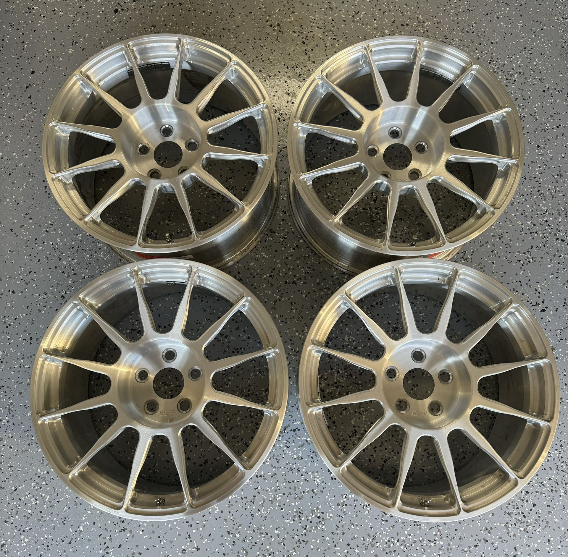CCW Wheels Corsair 18x9 Mitsubishi Lancer Evolution Race Spec +35 offset RARE 5x114.3