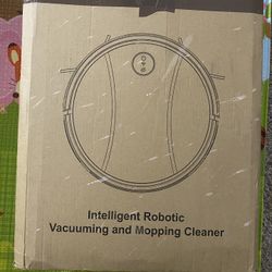 TIPDIY Robotic Vacuum & Mopping Cleaner w/Charging Dock