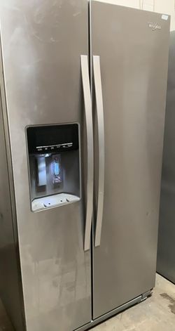 Whirlpool Side By Side Stainless Steel Refrigerator
