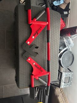 Door pull up bar Press Red and Black