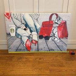 Wall Art - Louboutin/Hermes