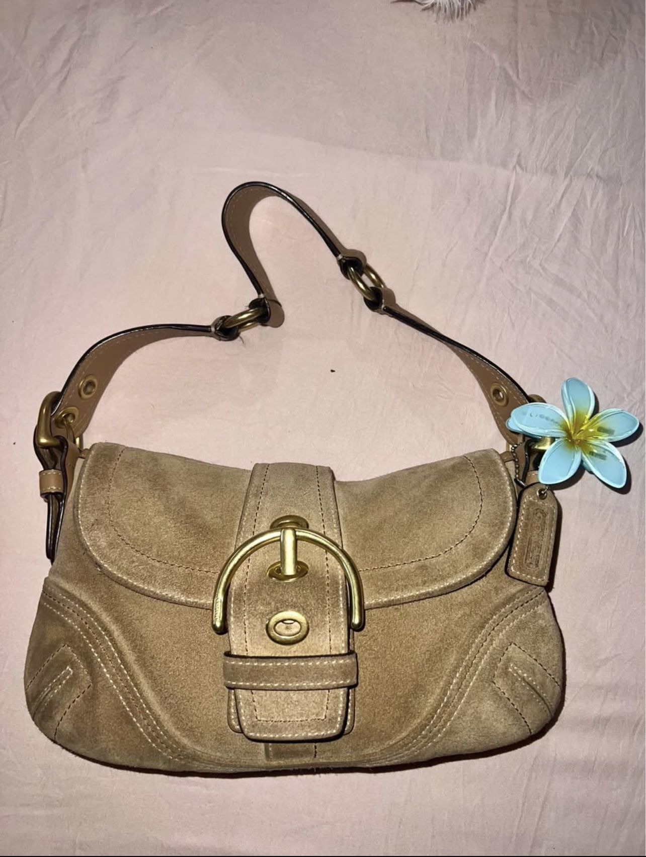 Suede Coach Soho (tan)