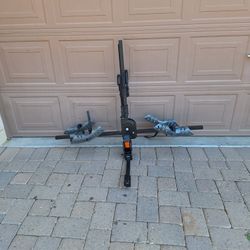 REAR RACK HOLD 2 BIKES 2 INCH RECEIVER LIKE NEW 