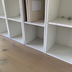 White Cube Shelves 