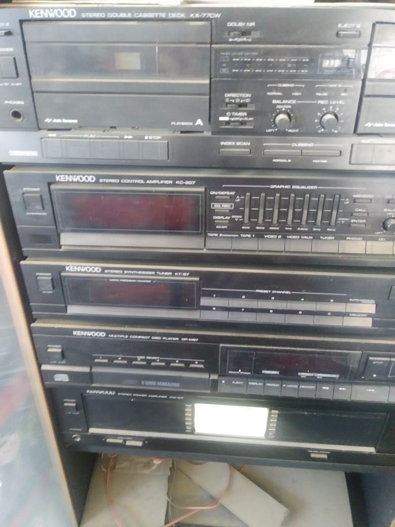 Kenwood home stereo system
