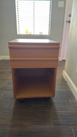 Wooden Nightstand