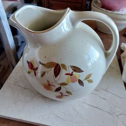 Halls Precious Pottery Pitcher LOW PRICE $20.