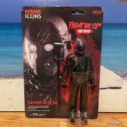 NECA Horror Icons Friday the 13th The Game Savini Jason