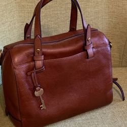Fossil Leather Rachael Satchel