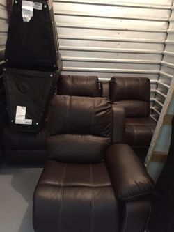 Recliner chairs and cups holders
