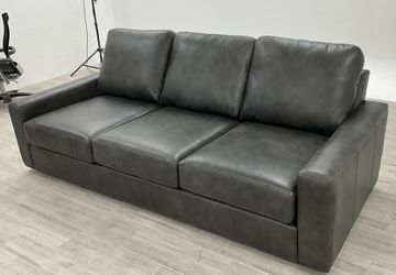 Custom Leather Couch!