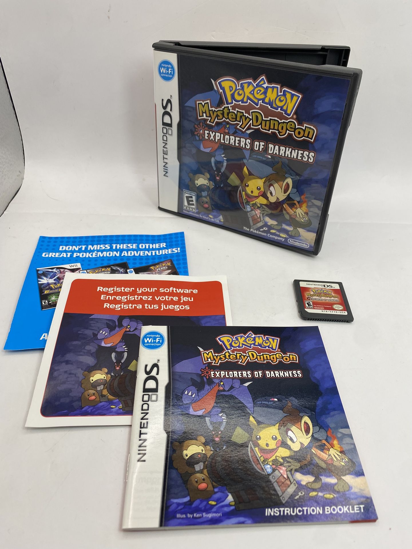 Pokemon Mystery Dungeon Explorers of Darkness (Nintendo DS ) CIB -Pristine -Mint