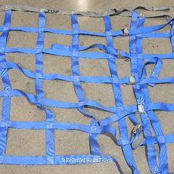 Heavy Duty E Track Systems Cargo Net 