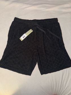 Reason Black Terry Shorts with Tags