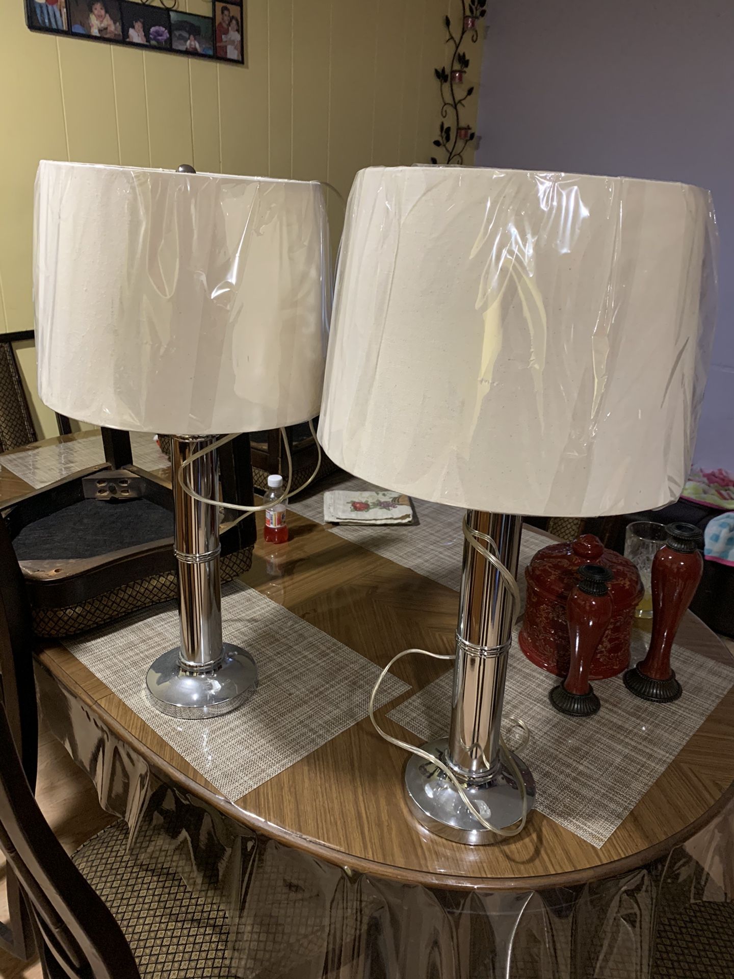 Pair of lamps