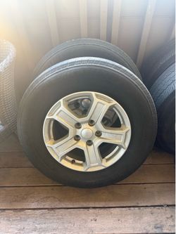 2021 Jeep wrangler rims/tires
