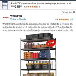 Estantes Para Garage Y Muebles Usados 