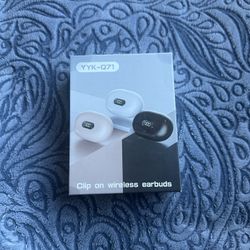 Clip On Wireless Earbuds