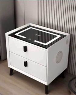 Nightstand wireless charger, light and Bluetooth speaker