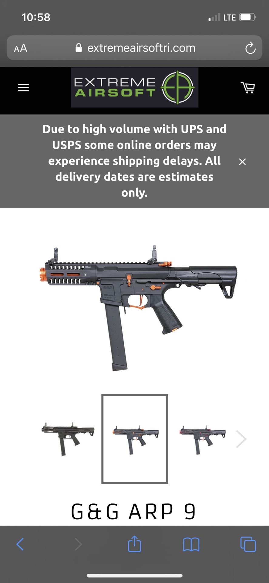 G&g Arp9 With Drum Mag And Alot Of Stuff Message For More Info