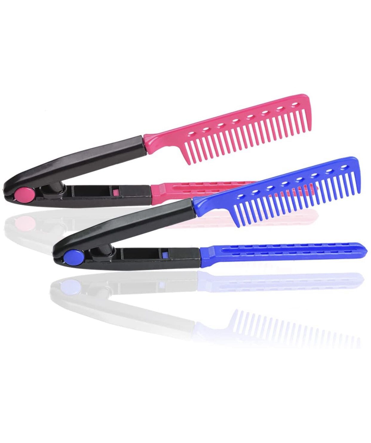 MeetFavorite Straightening Hair Comb, Flat Iron Comb, Hair Styling Com