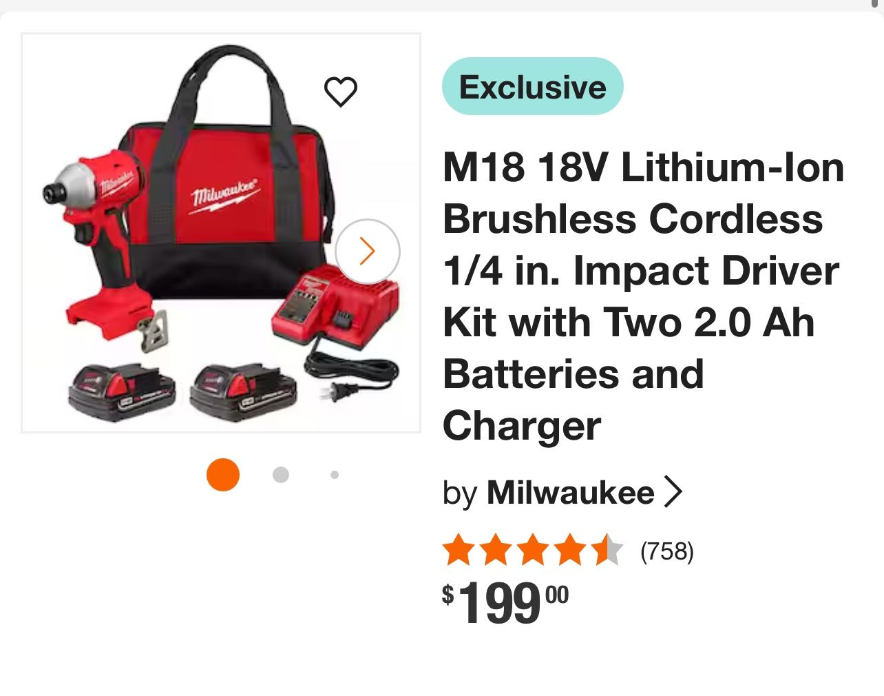 New Milwaukee impact