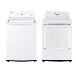 LG Washer  And  Electric  Dryer Full Size.