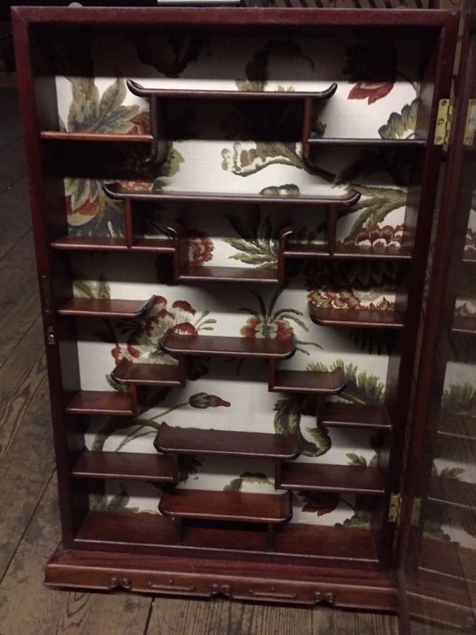 Antique display cabinet