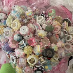 Hand painted beads