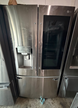 LG French Door Fridge w/ InstaView + Ice/Water – Stainless