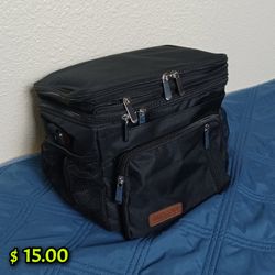 MIYCOO Lunch Bag Black Expandable 
