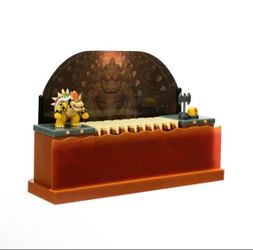 Nintendo Super Mario Deluxe Bowser Battle Action Figure