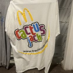 LIMITED EDITON TRAVIS SCOTT X MCDONALDS TEE