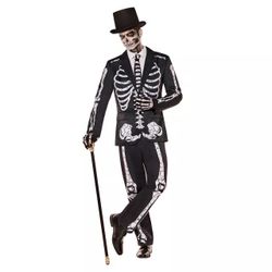 Men’s Skeleton Costume