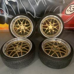 Gmr Wheels 5x114 gold