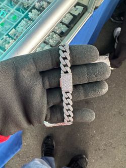 925 Sliver Chain Iced Out